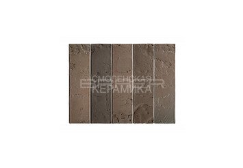 Кирпич облицовочный БРАЕР КЛАДКА Мокко Терра, 1 НФ 5