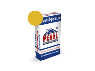 Цветная кладочная смесь Perel SL 0035 желтый, 50 кг