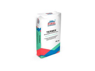 Клеевая смесь Perel Termix 0319, 25 кг для (усиленная) наружных и внутренних работ