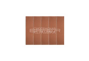 Кирпич облицовочный БРАЕР Красный гладкий, 1 НФ 3