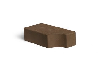 Кирпич печной фигурный LODE Brunis F 13, коричневый