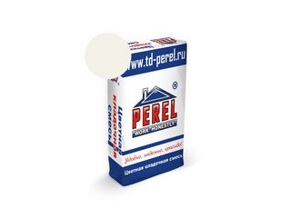 Цветная кладочная смесь Perel VL 0201 супер-белая, 50 кг