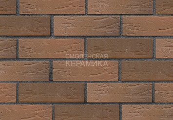 Кирпич лицевой керамический ЛСР Красный флэш ультра рустик 1НФ 1