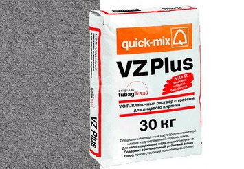 Кладочный раствор с трассом Quick-mix VZ plus.D , графитово-серый, 30 кг 1