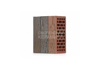 Кирпич облицовочный БРАЕР КЛАДКА Глосса Риф, 1 НФ 6