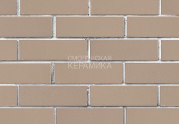 Кирпич лицевой керамический ЛСР Серый гладкий, 1НФ 3