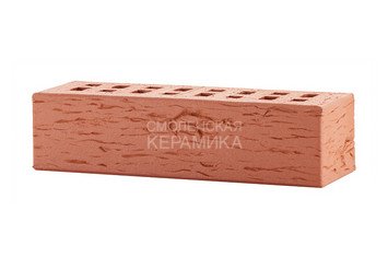 Клинкер фасадный ЛСР «Лондон» красный береста 7