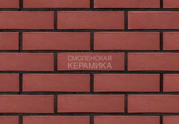Кирпич облицовочный БРАЕР КЛАДКА Бордо гладкий, 1 НФ 1
