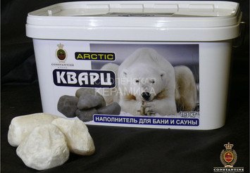 Камень для печей ARCTIC Кварц Снежный (11,3 кг) 1
