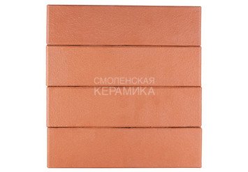 Кирпич лицевой полнотелый ЛСР Красный гладкий, 1НФ 4