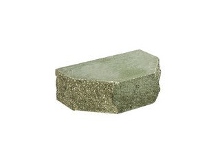 Кирпич фасонный полнотелый BARRUM Трапеция №1 Зеленый