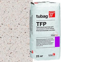 Трассовый раствор для заполнения швов Quick-mix TFP, водонепроницаемый белый 25 кг 1