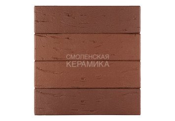 Кирпич лицевой керамический ЛСР Коричневый рустик, 1НФ 5