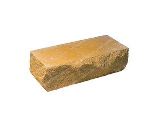 Кирпич полнотелый угловой Судогодский КЗ, Желтый Скала 1,4НФ