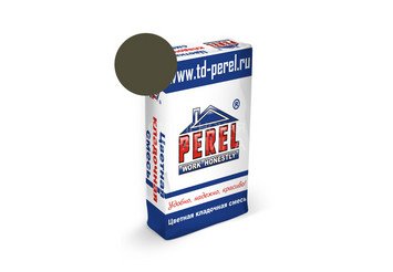 Цветная кладочная смесь Perel NL 0115 темно-серая, 50 кг 1