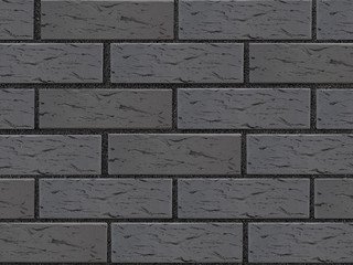 Кирпич лицевой керамический ЛСР Графитовый рустик, 1НФ