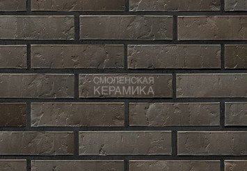 Кирпич облицовочный БРАЕР КЛАДКА Нуар Терра, 1 НФ 1