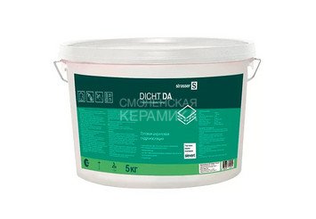 Эластичная гидроизоляция (полностью готова к применению, для внутренних работ) STRASSER 72125 DICHT 1