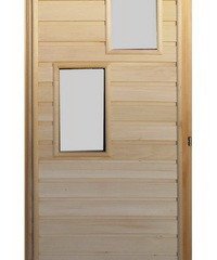 Дверь банная (липа) 1,70х0,70, ДС-12, ЛЕВАЯ