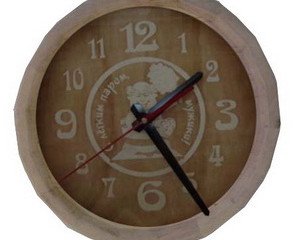 Часы Бочонок С легким паром, мужики! ЧБ-1