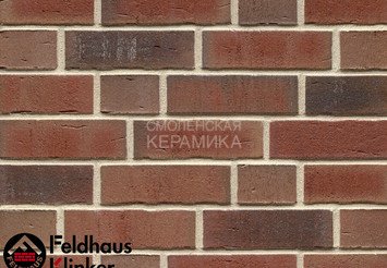 Клинкерный кирпич Feldhaus Klinker K752NF vascu ardor carbo 1