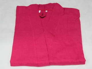 Халат д/сауны лен размер 50-56 (ЭС)