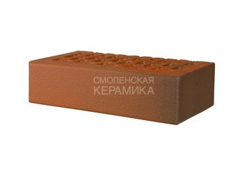 Кирпич лицевой керамический ЛСР Красный флэш гладкий, 1НФ 6