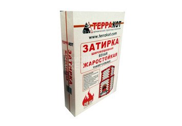 Затирка жаростойкая белая «Терракот», 5 кг 1