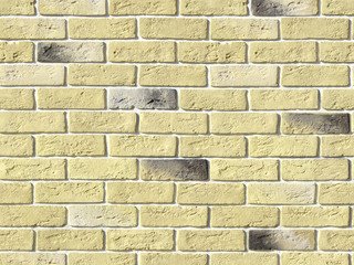 Декоративный камень 320-30 White Hills "Кельн брик" (Cologne brick), желтый, плоскостной
