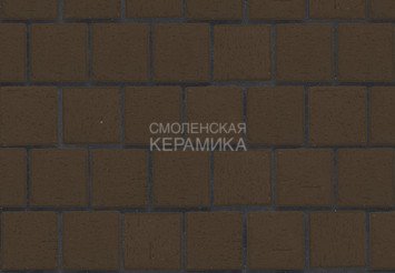 Клинкер тротуарный ЛСР «МЮНХЕН» квадро (под распил) коричневый 1