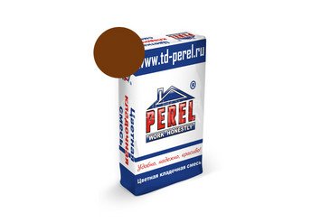 Цветная кладочная смесь Perel NL 5151 коричневая, 51 кг 1