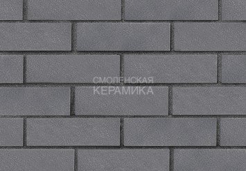 Клинкер фасадный ЛСР «Эльфюс» серебристый гладкий 2