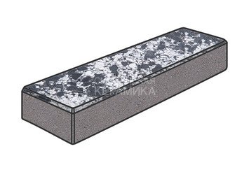 Гранитная тротуарная плитка Готика, Паркет Granite FINO, 300x100x60, Диорит 1