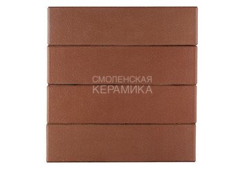 Кирпич лицевой керамический ЛСР Коричневый гладкий, 1НФ 5