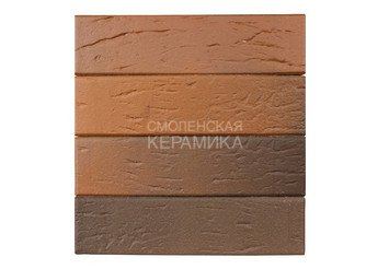 Кирпич лицевой керамический ЛСР Красный флэш рустик, 1НФ 5