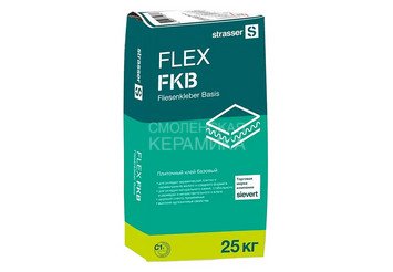 Плиточный клей базовый (C1 T) 72980 STRASSER FLEX FKB 1