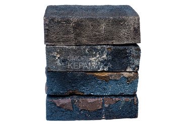 Кирпич ручной формовки Ост Клинкер реставрационный OBERON BLACK VGV, 210х100х65 1