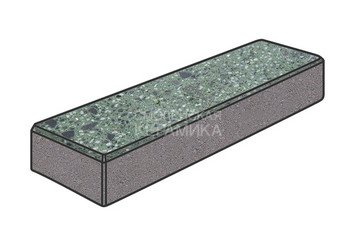 Гранитная тротуарная плитка Готика, Паркет Granite FINO, 300x100x60, Порфир 1