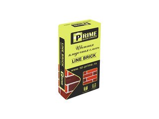 Цветная кладочная смесь PRIME LineBrick "Klinker" 7073 жемчужный, 25 кг
