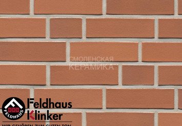 Клинкерный кирпич Feldhaus Klinker K490NF Ciaro liso 1