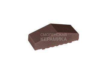 Профильный кирпич полнотелый King Klinker 180/120x65x58 коричневый натура (03) 1