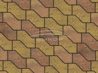 Тротуарная плитка Выбор "Листопад", S-ФОРМА Саванна