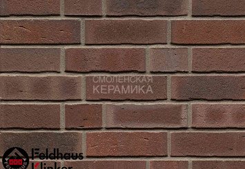 Клинкерный кирпич Feldhaus Klinker K748NF vascu geo merleso 1