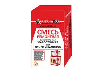 Смесь ремонтная «Терракот» жаростойкая, 10кг 1