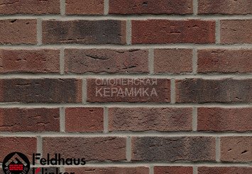 Клинкерный кирпич Feldhaus Klinker K663NF sintra cerasi nelino 1