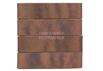 Кирпич лицевой керамический ЛСР Ореховый флэш, гладкий, 1НФ 2
