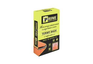 Теплоизоляционный раствор PRIME Termo Shov 6130 1