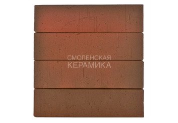 Клинкер фасадный ЛСР Возрождение «Ричмонд» красный флэш винтаж 5