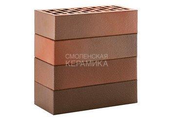 Кирпич лицевой керамический ЛСР Красный флэш ультра гладкий 1НФ 4