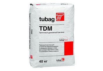 Трассовый дренажный раствор для укладки брусчатки Quick-mix 72351 TDM, 40 кг 1